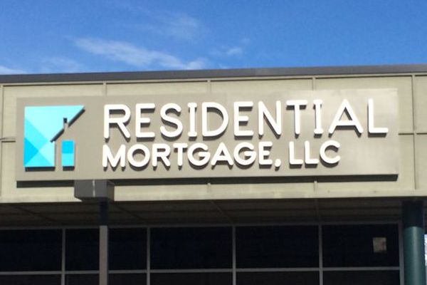 Residential Mortgage Channel Letter Sign