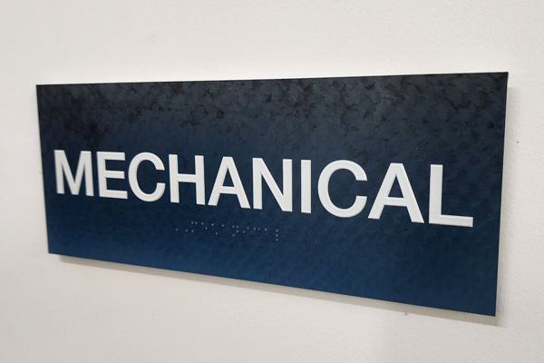 ADA Printed Room ID Sign